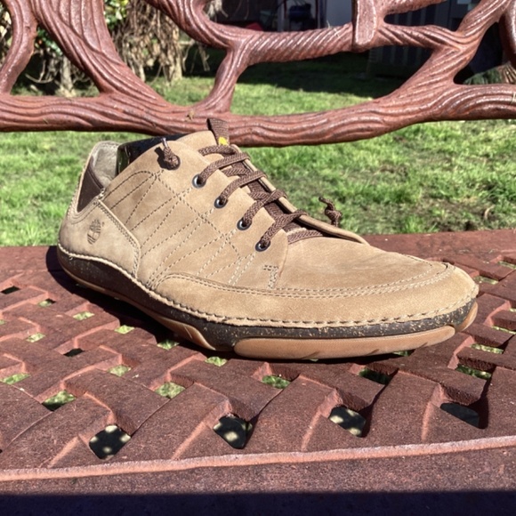 Timberland Earthkeepers Leather Non Slip Sole Lace Up Slip On Loafers - Picture 2 of 9